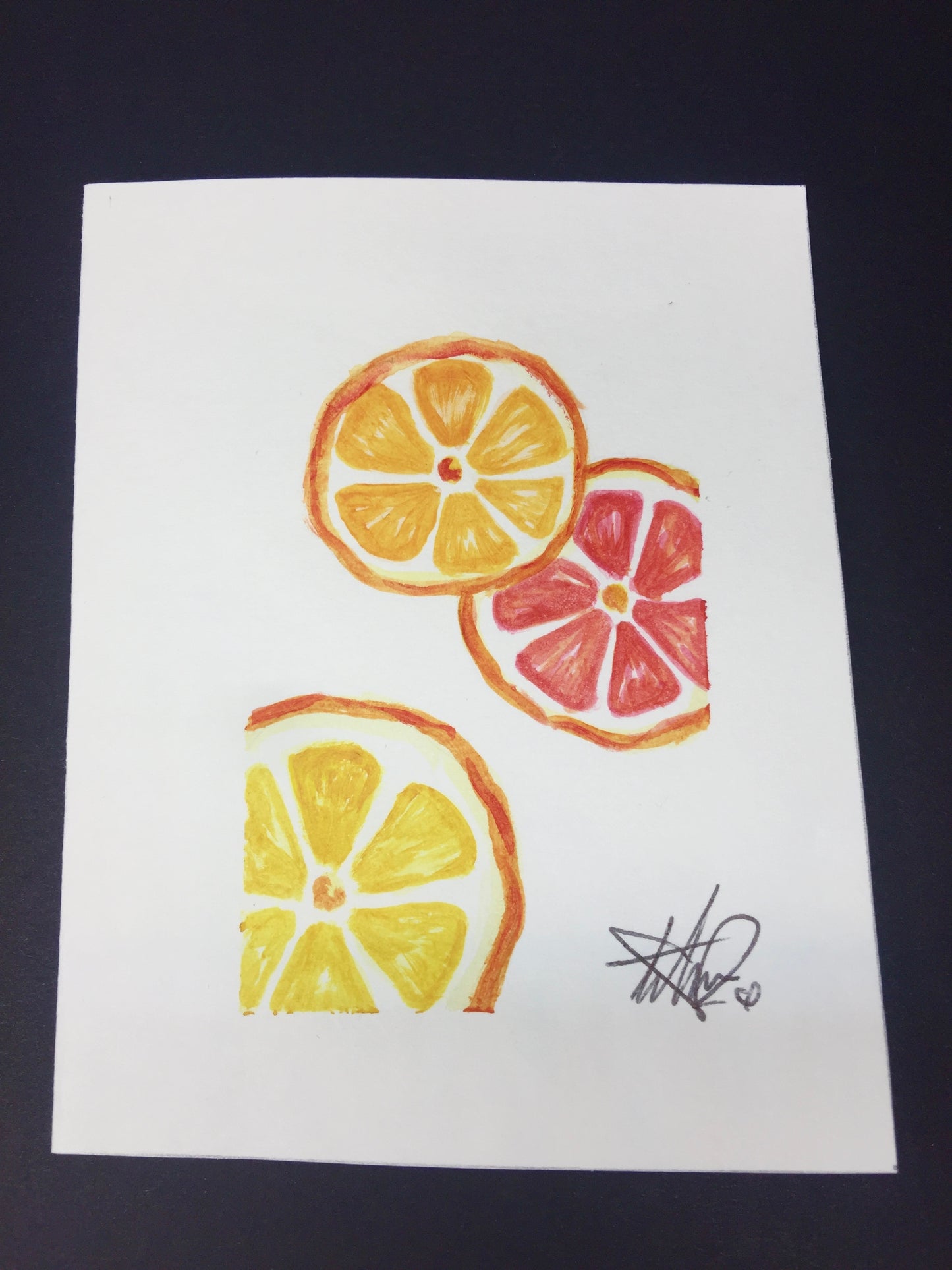 Citrus Greeting Card