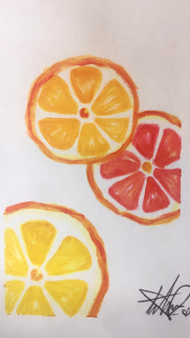 Citrus Greeting Card