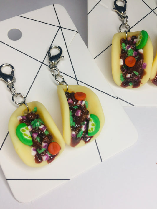 Taco Earrings/Charm